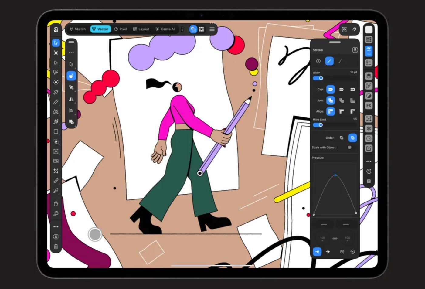 デザインツール「Affinity」のiPad版は11月3日に正式リリース