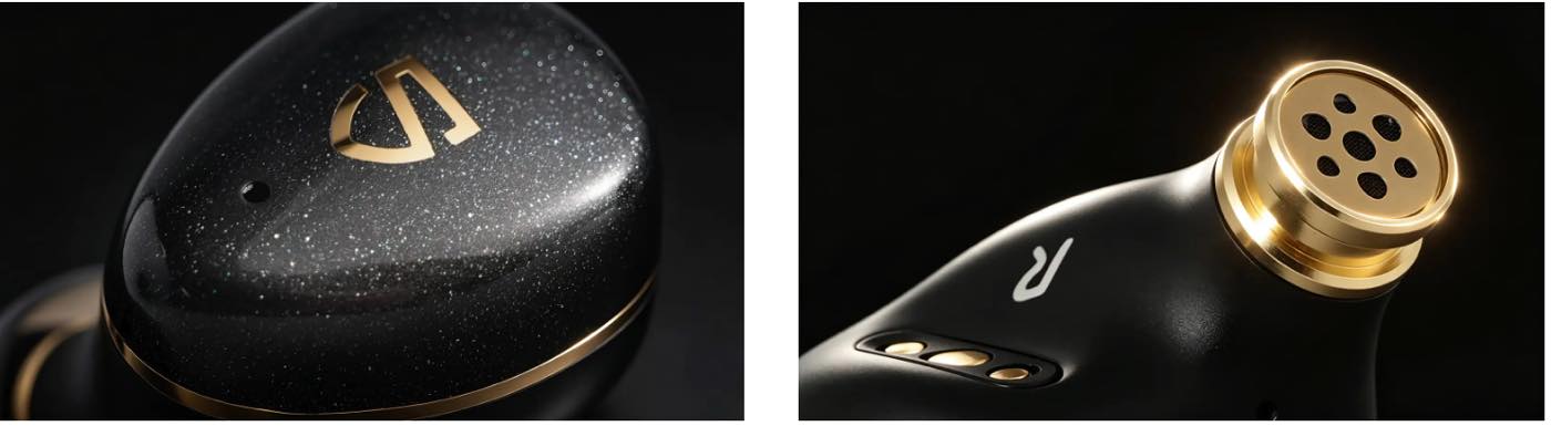 SOUNDPEATS、クアッドブリッド/5ドライバー搭載で音質を追求したフラッグシップワイヤレスイヤホン「Aura Nebula」を発売