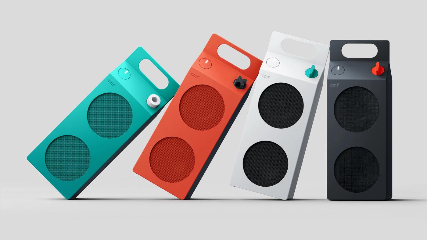 Nothing、ブランド初となるポータブルスピーカー「CMF Speaker S」と「CMF Speaker M」を発売