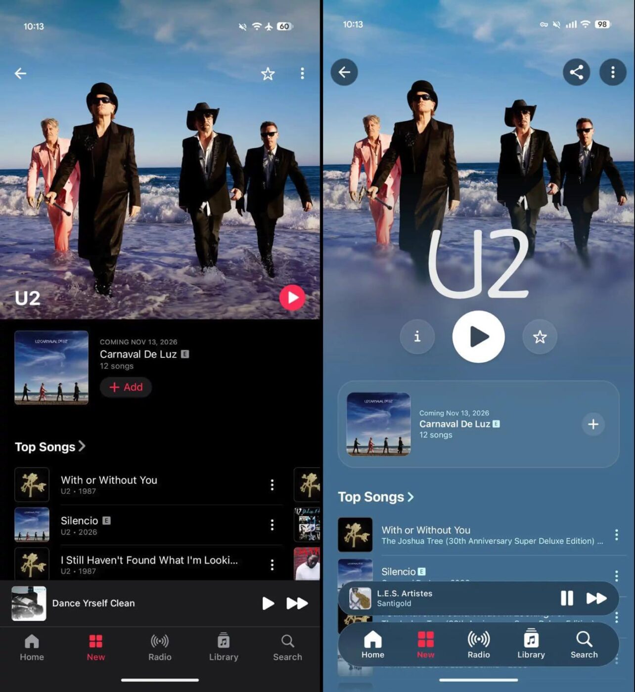 「Apple Music」が新たに4ヵ国で利用可能に ー Android向け公式アプリはLiquid Glassデザインを導入へ