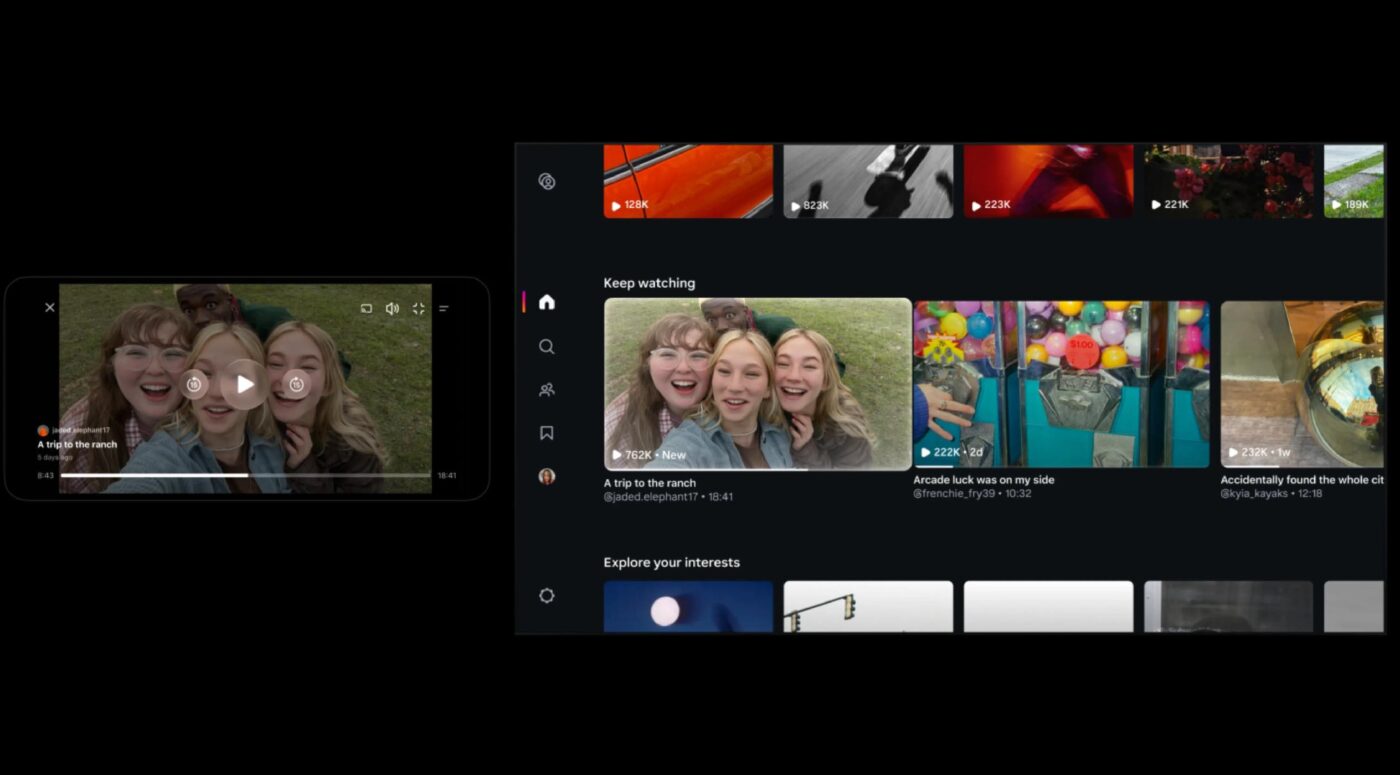 Instagram、最長90分の横長動画を投稿出来る新形式「Features」のテストを開始