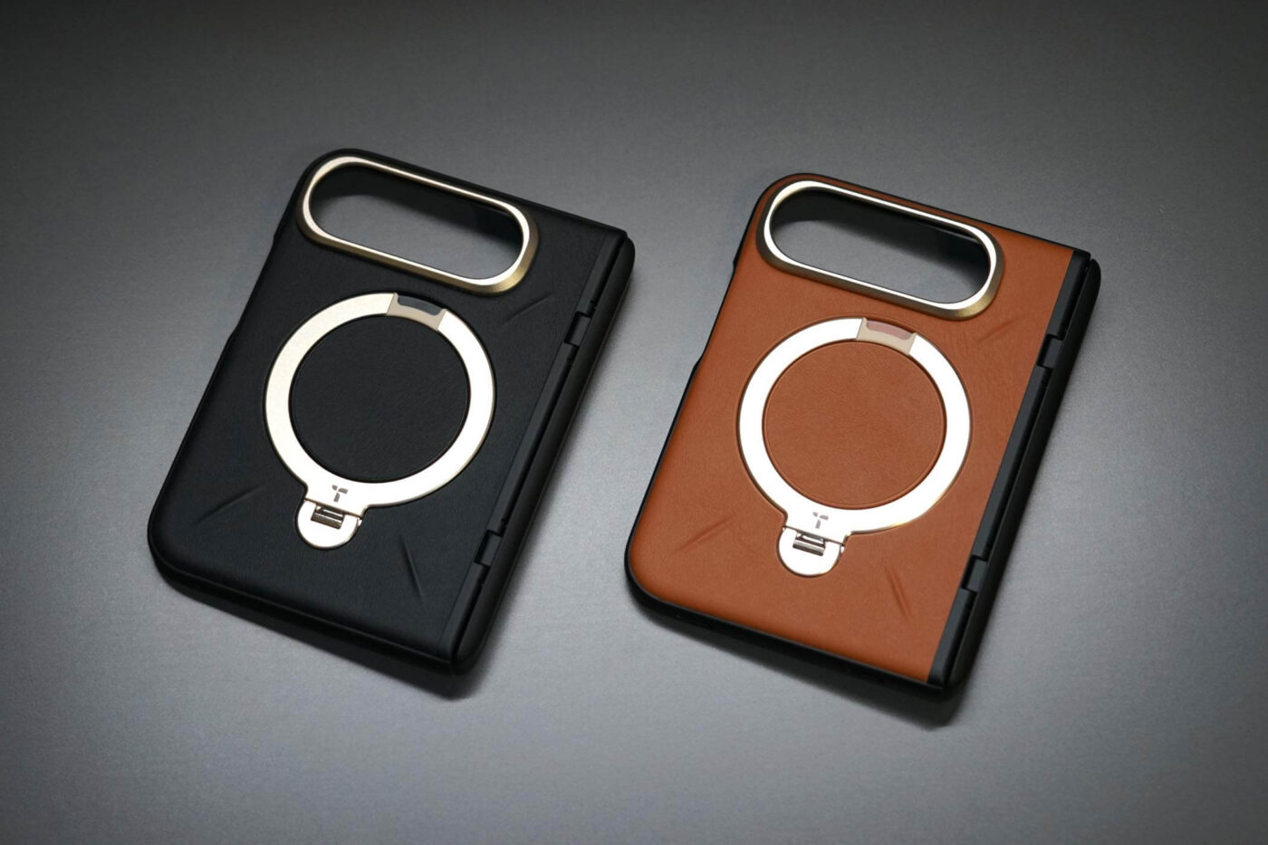【レビュー】TORRASのシリコンレザー採用ケース｢Ostand Q3 レザートーン｣にiPhone Duo用が登場 ｰ 360度回転スタンドで様々な向きで立てて利用可能